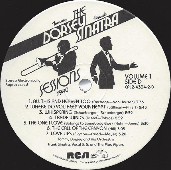 The Dorsey / Sinatra Sessions Vol. 1 (February 1, 1940 - July 17, 1940)