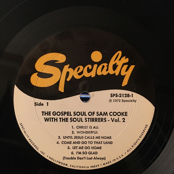 The Gospel Soul Of Sam Cooke With The Soul Stirrers Vol. 2