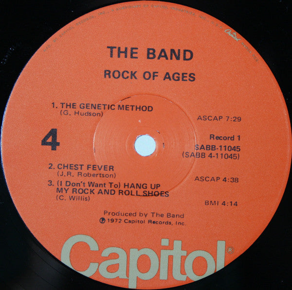 Rock Of Ages (The Band In Concert)