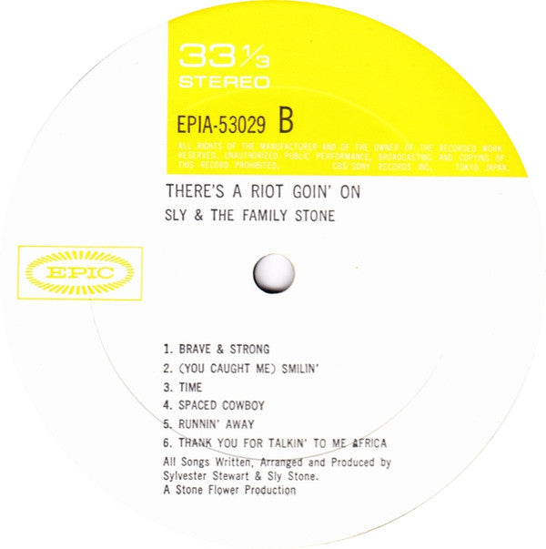 There's A Riot Goin' On