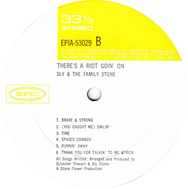 There's A Riot Goin' On