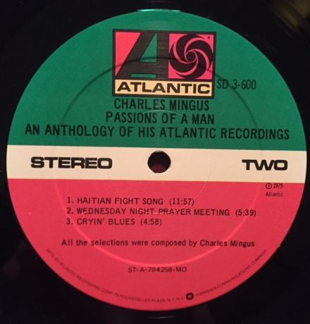 Passions Of A Man: An Anthology Of His Atlantic Recordings