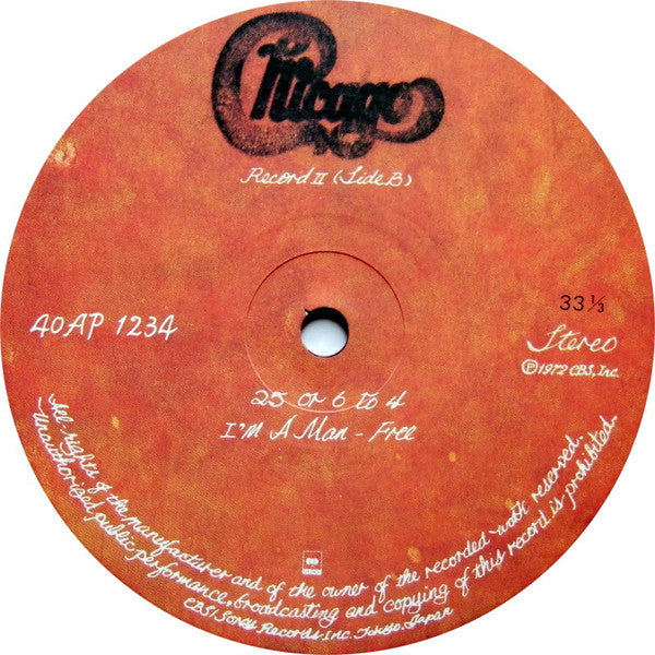 Chicago Live In Japan