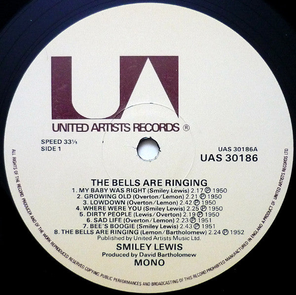 The Smiley Lewis Story Vol. 1 - The Bells Are Ringing