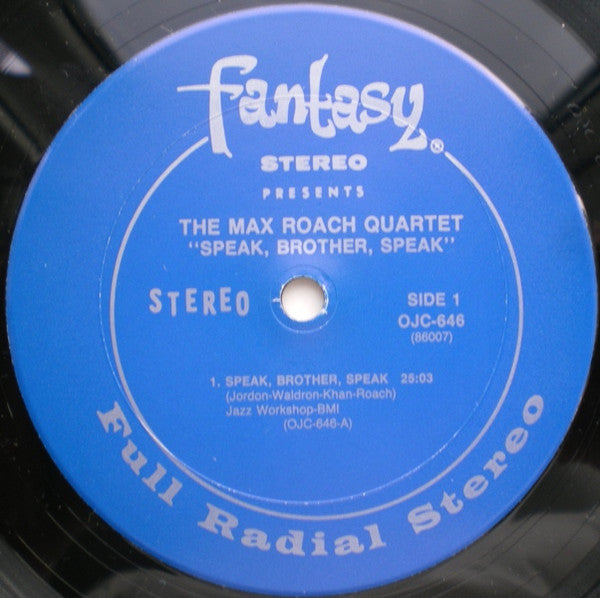 Speak, Brother, Speak!