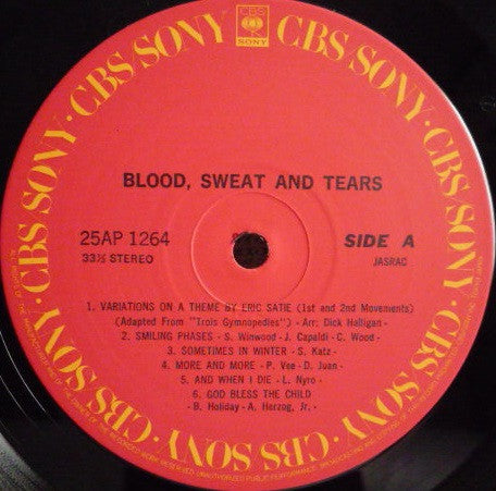Blood, Sweat And Tears
