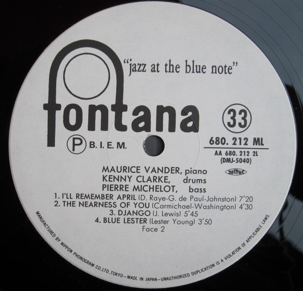 Jazz At The Blue Note