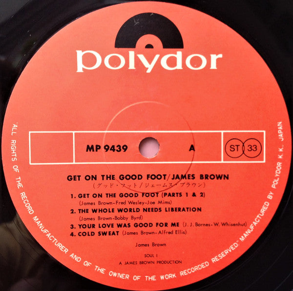 Get On The Good Foot = グッド・フット