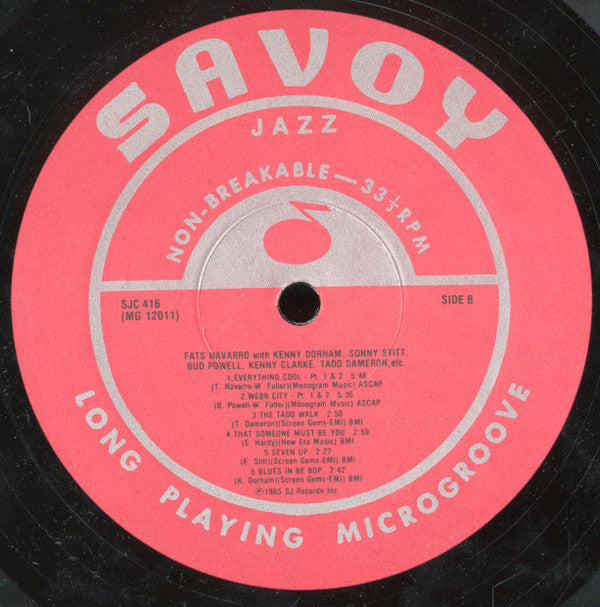 Fats Bud-Klook-Sonny-Kinney (Memorial Album Number One)