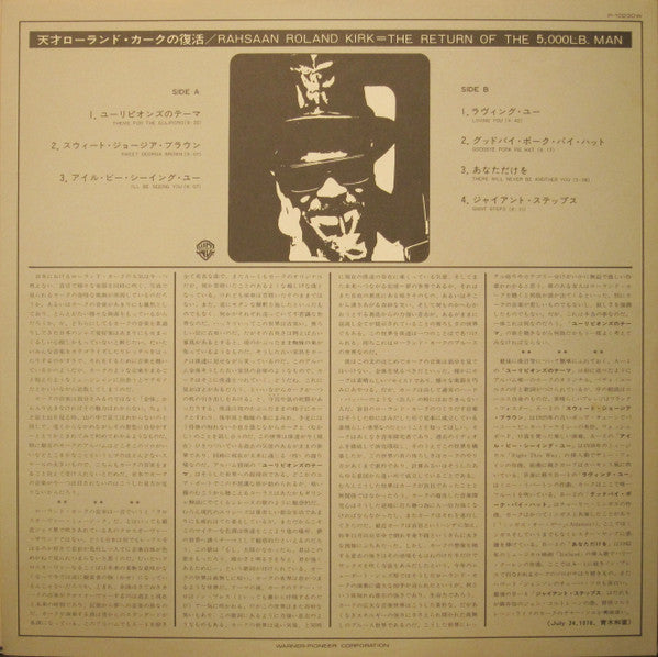 The Return Of The 5000 Lb. Man