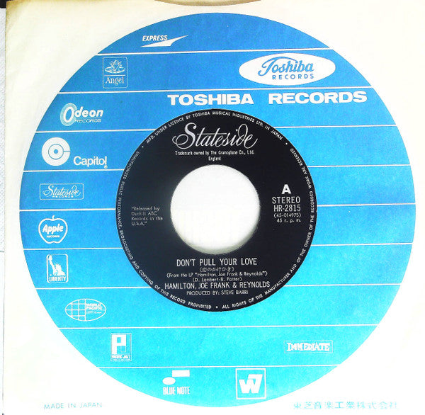 Don't Pull Your Love