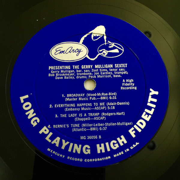 Presenting The Gerry Mulligan Sextet