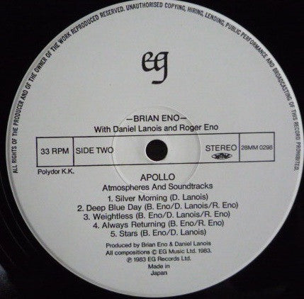 Apollo - Atmospheres & Soundtracks