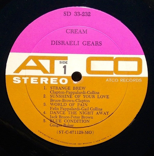 Disraeli Gears