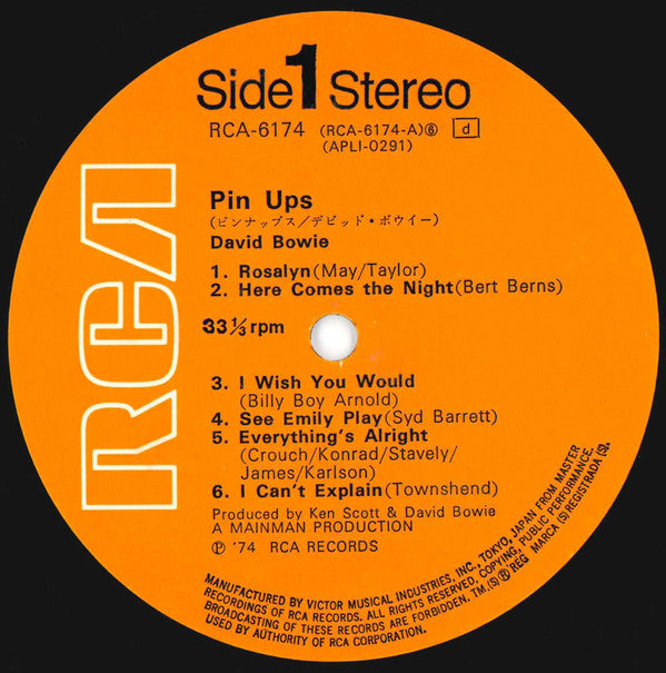 Pinups = ピンナップス