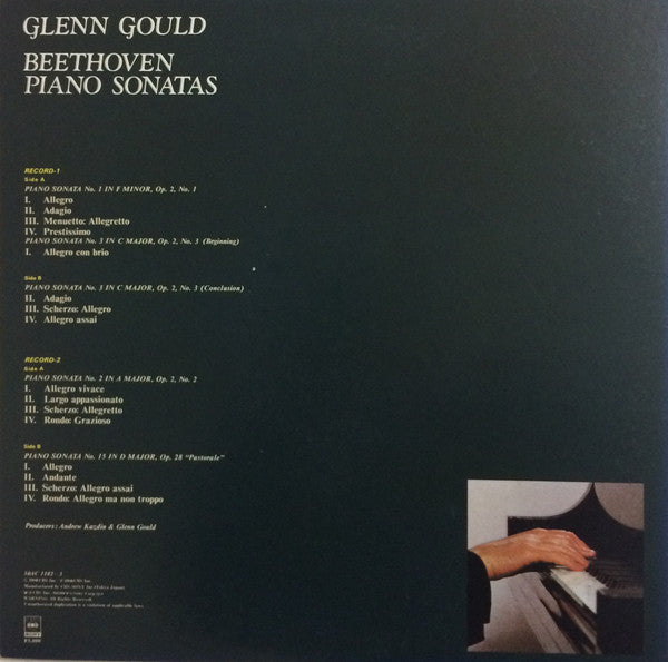 Sonatas Op. 28 (Pastoral), Op. 2, Nos 1, 2 & 3