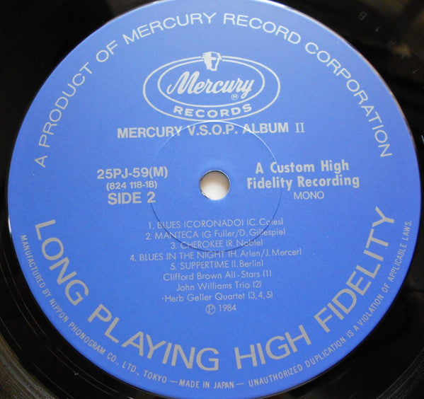 Mercury 40th Anniversary V.S.O.P. Album