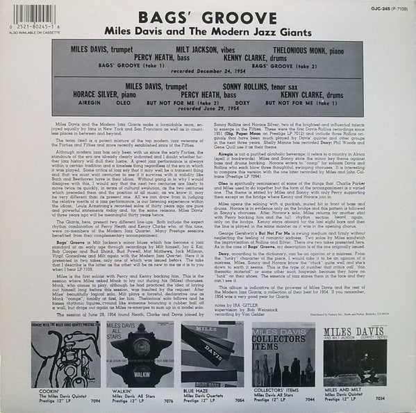 Bags Groove