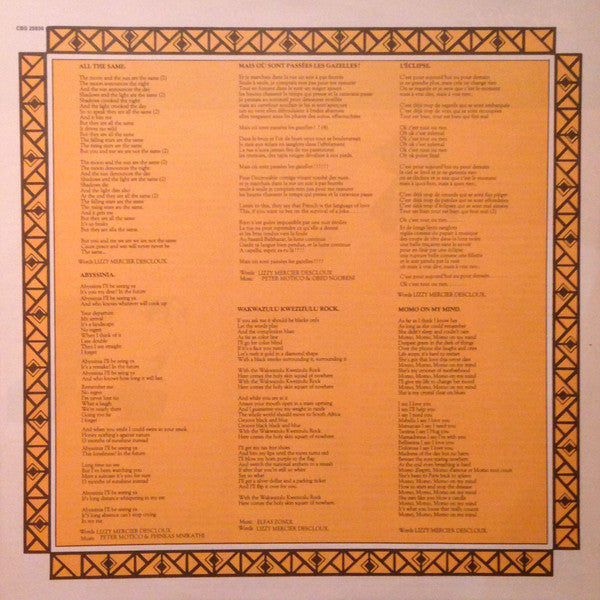 Lizzy Mercier Descloux