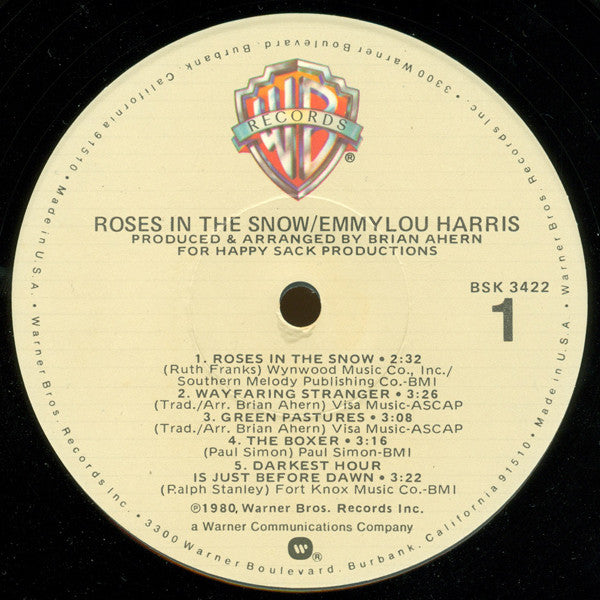 Roses In The Snow