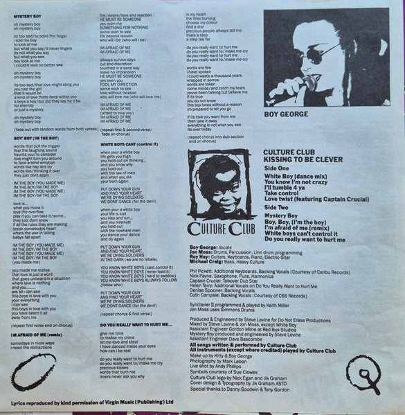 Kissing To Be Clever = ミステリー・ボーイ