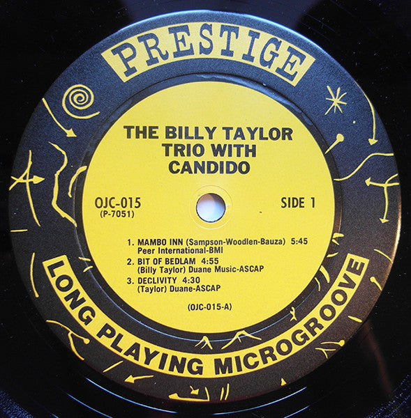 The Billy Taylor Trio With Candido