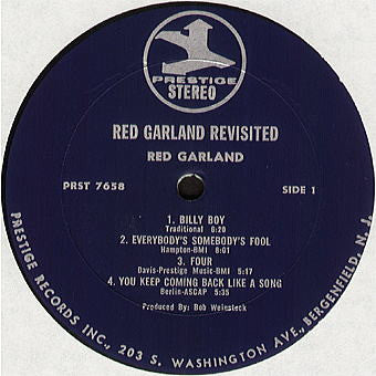 Red Garland Revisited!