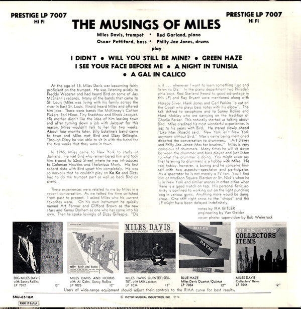 The Musings Of Miles