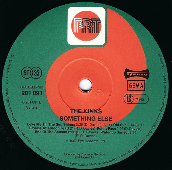 Something Else By The Kinks