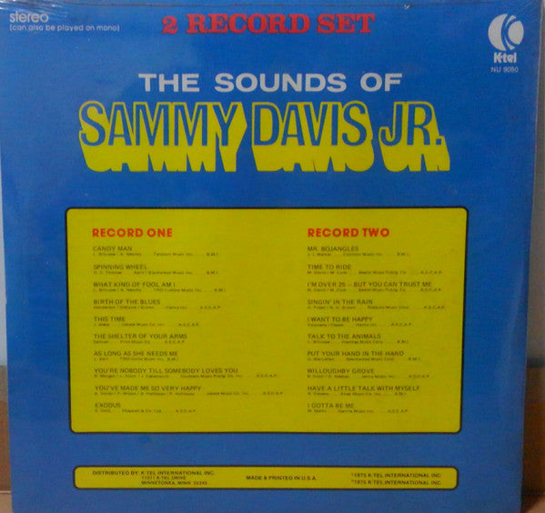 2 Record Set The Sounds Of Sammy Davis Jr.