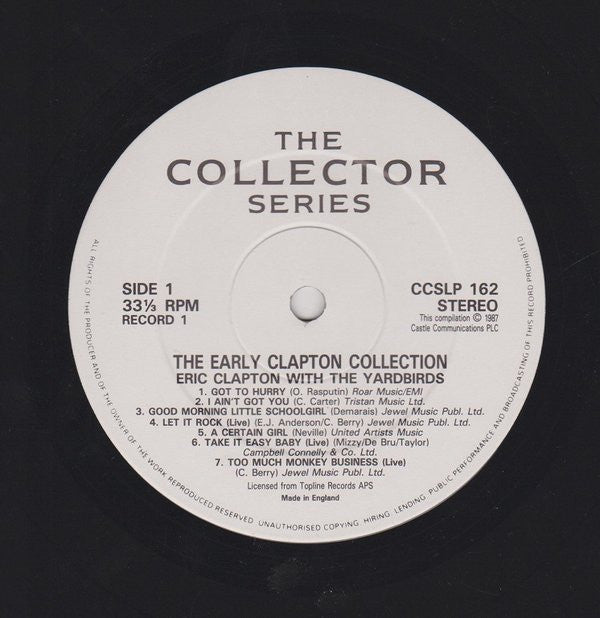 The Early Clapton Collection