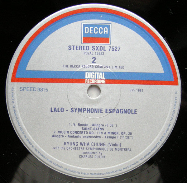 Symphonie Espagnole - Violin Concerto No.1