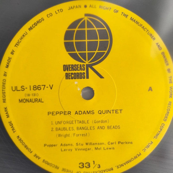 Pepper Adams Quintet