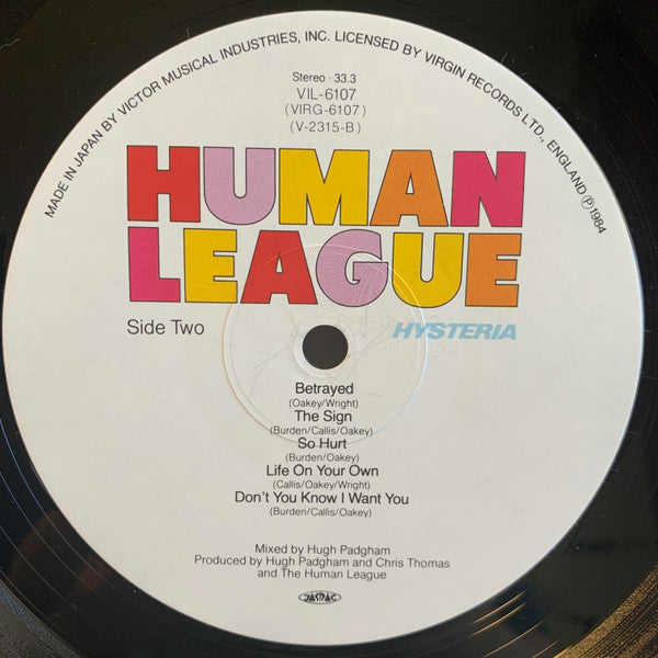 Hysteria = ヒステリア