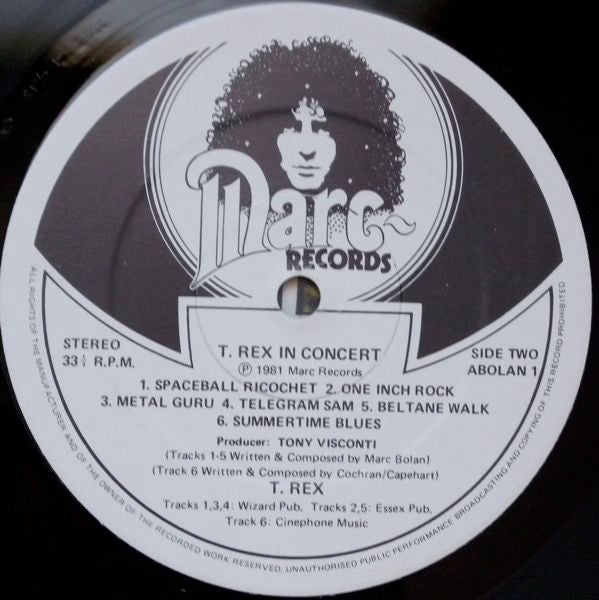 T. Rex In Concert