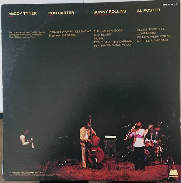 Milestone Jazzstars In Concert