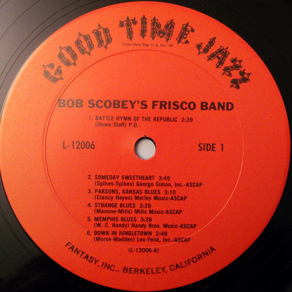 Bob Scobey's Frisco Band, Vol. 4
