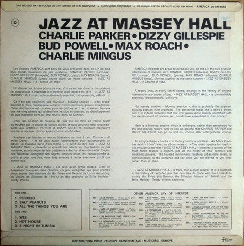 Jazz At Massey Hall