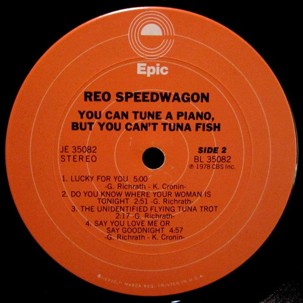 You Can Tune A Piano, But You Can't Tuna Fish