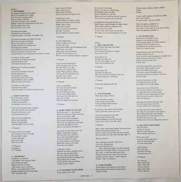 Easy Rider (Music From The Soundtrack)