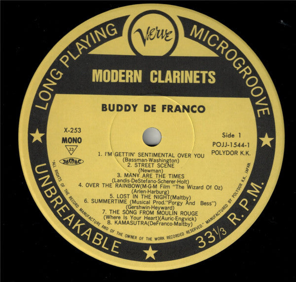 Modern Clarinets - Museum Of Modern Jazz