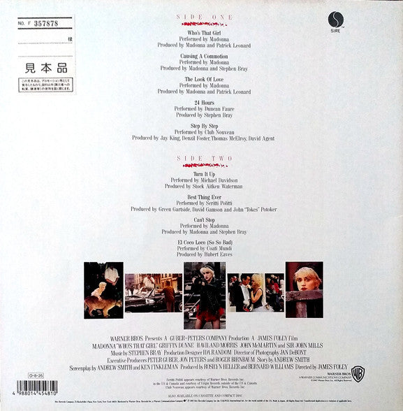 Who's That Girl (Original Motion Picture Soundtrack)