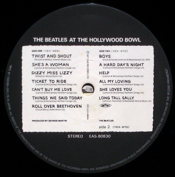 The Beatles At The Hollywood Bowl = ザ・ビートルズ・スーパー・ライヴ!(アット・ハリウッド・ボウル)