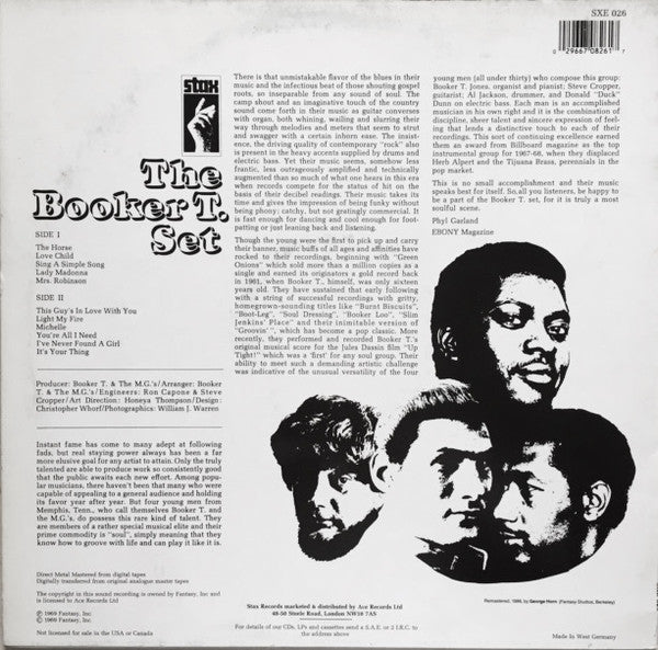 The Booker T. Set