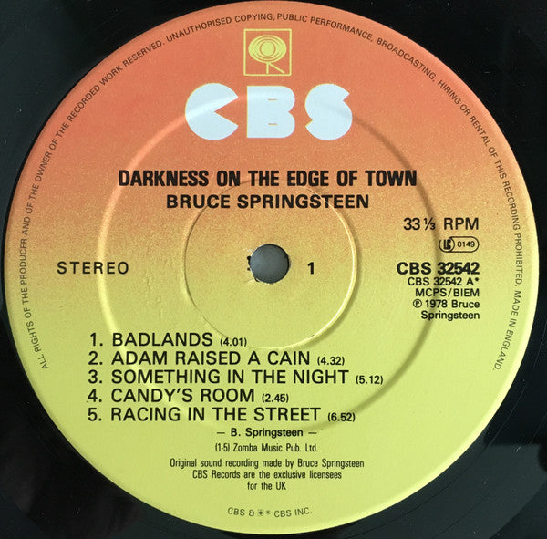 Darkness On The Edge Of Town