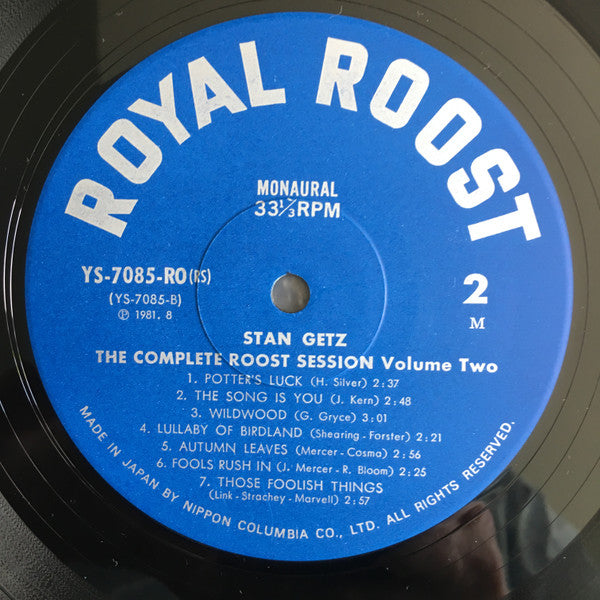 The Complete Roost Session Vol. 2