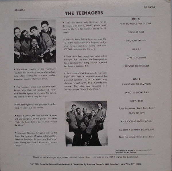 The Teenagers Featuring Frankie Lymon