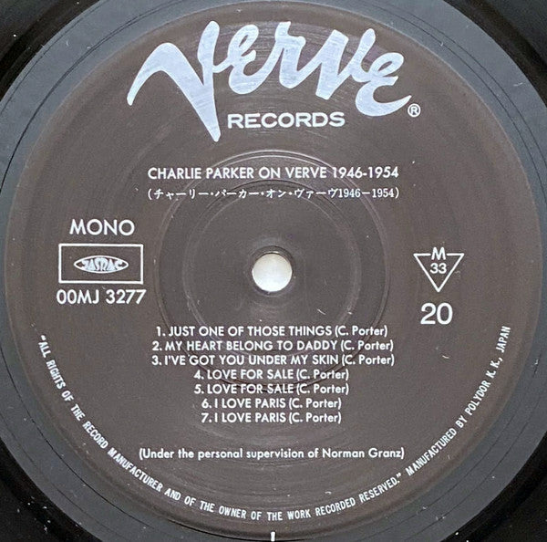 Charlie Parker On Verve 1946-1954