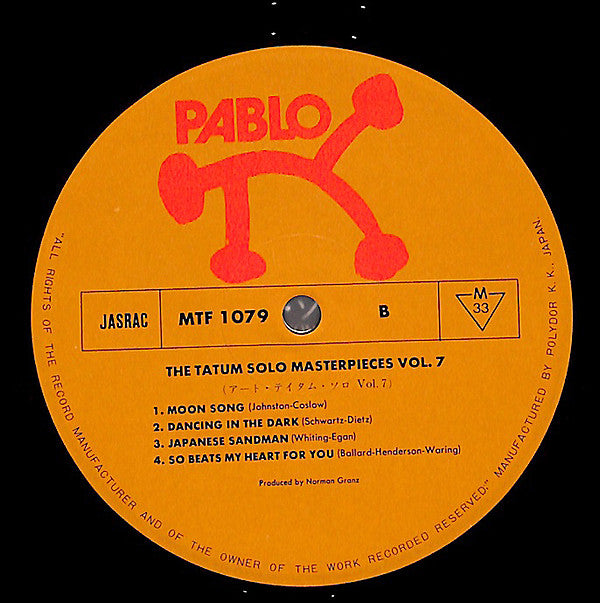 The Tatum Solo Masterpieces, Vol. 7