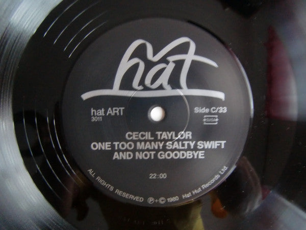 One Too Many Salty Swift And Not Goodbye